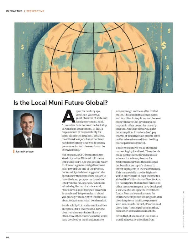 Page from April 2021 issue of GFR