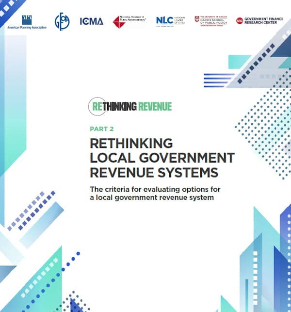 Cover photo for Rethinking Local Government Revenue Systems