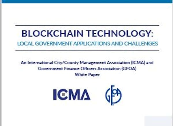 Blockchain Technology: Local Government Applications and Challenges