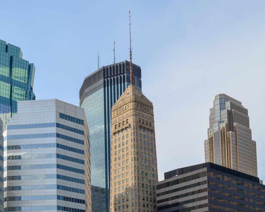 Foshay Tower and Minneapolis skyline