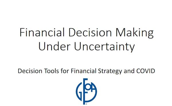 Financial Decision-Making Under Uncertainty