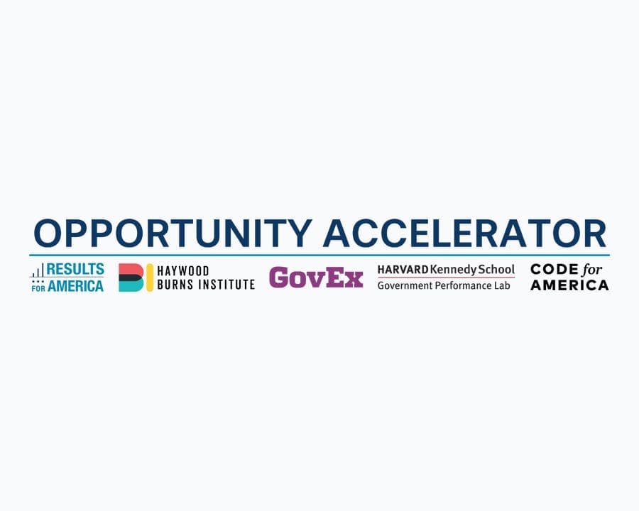 Image of Opportunity Accelerator Logo. 